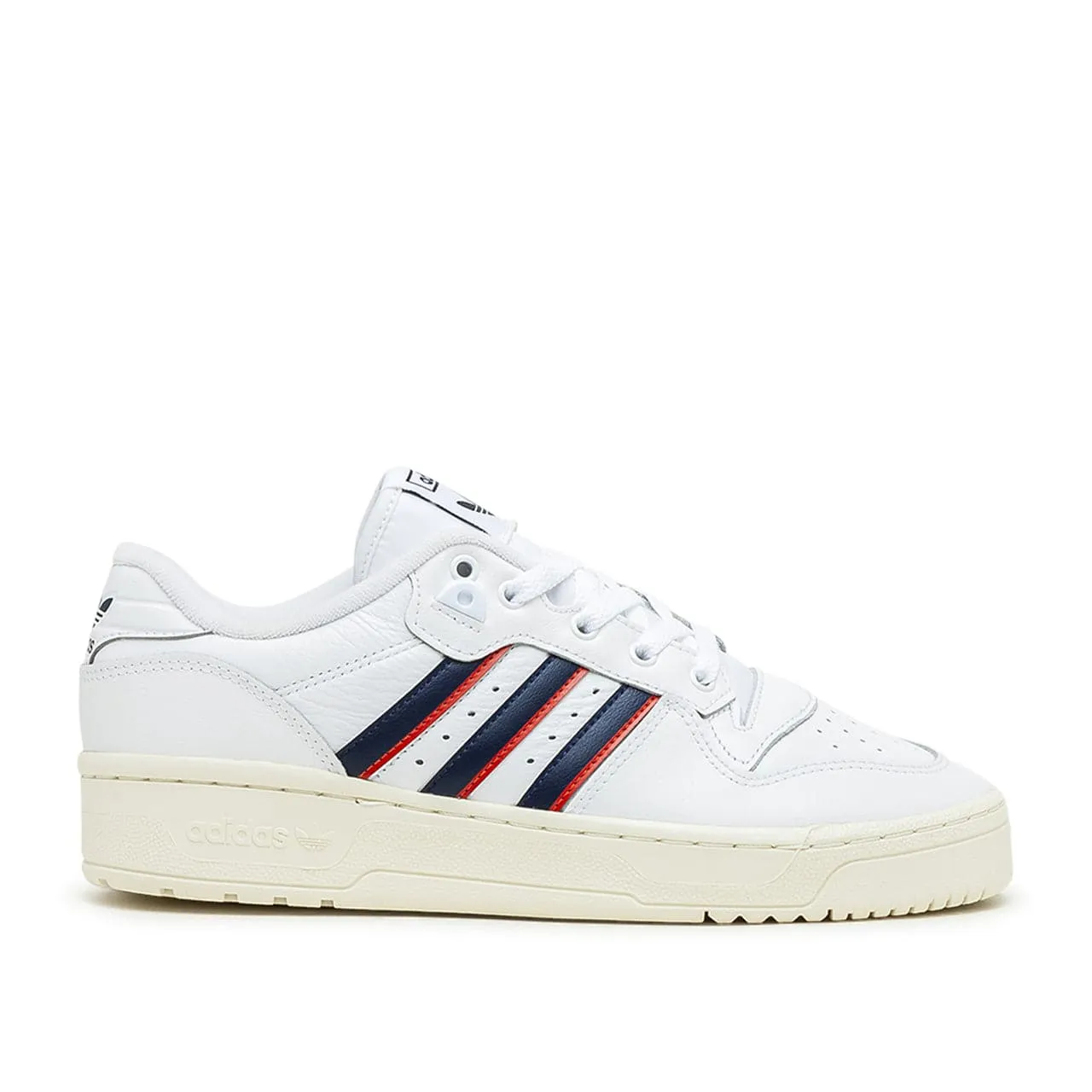 adidas Rivalry Low (Weiß / Navy / Rot)