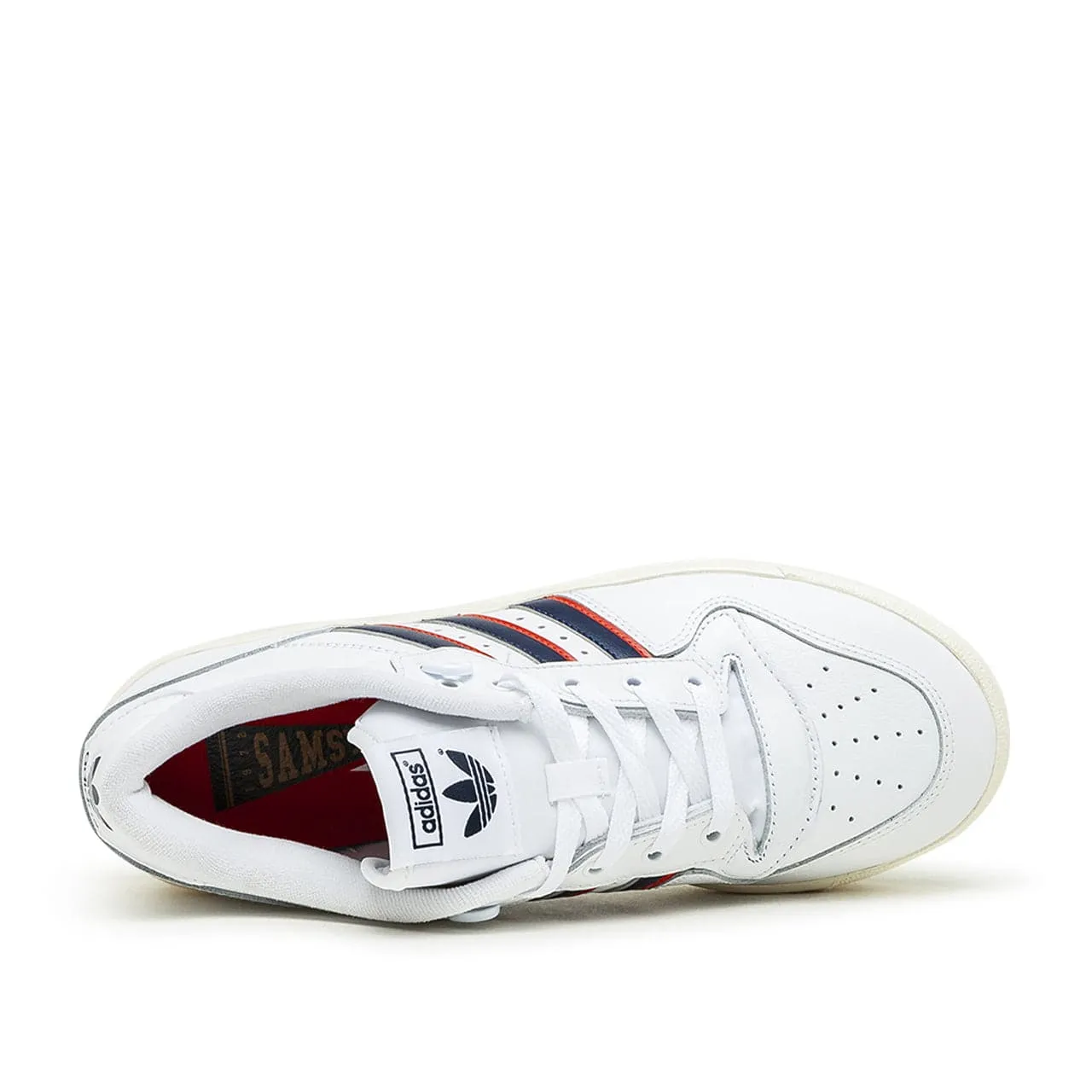 adidas Rivalry Low (Weiß / Navy / Rot)