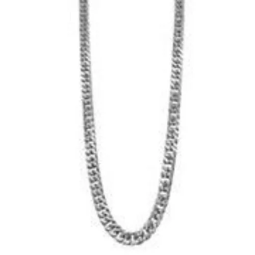Adornia Stainless Steel Chain Necklace