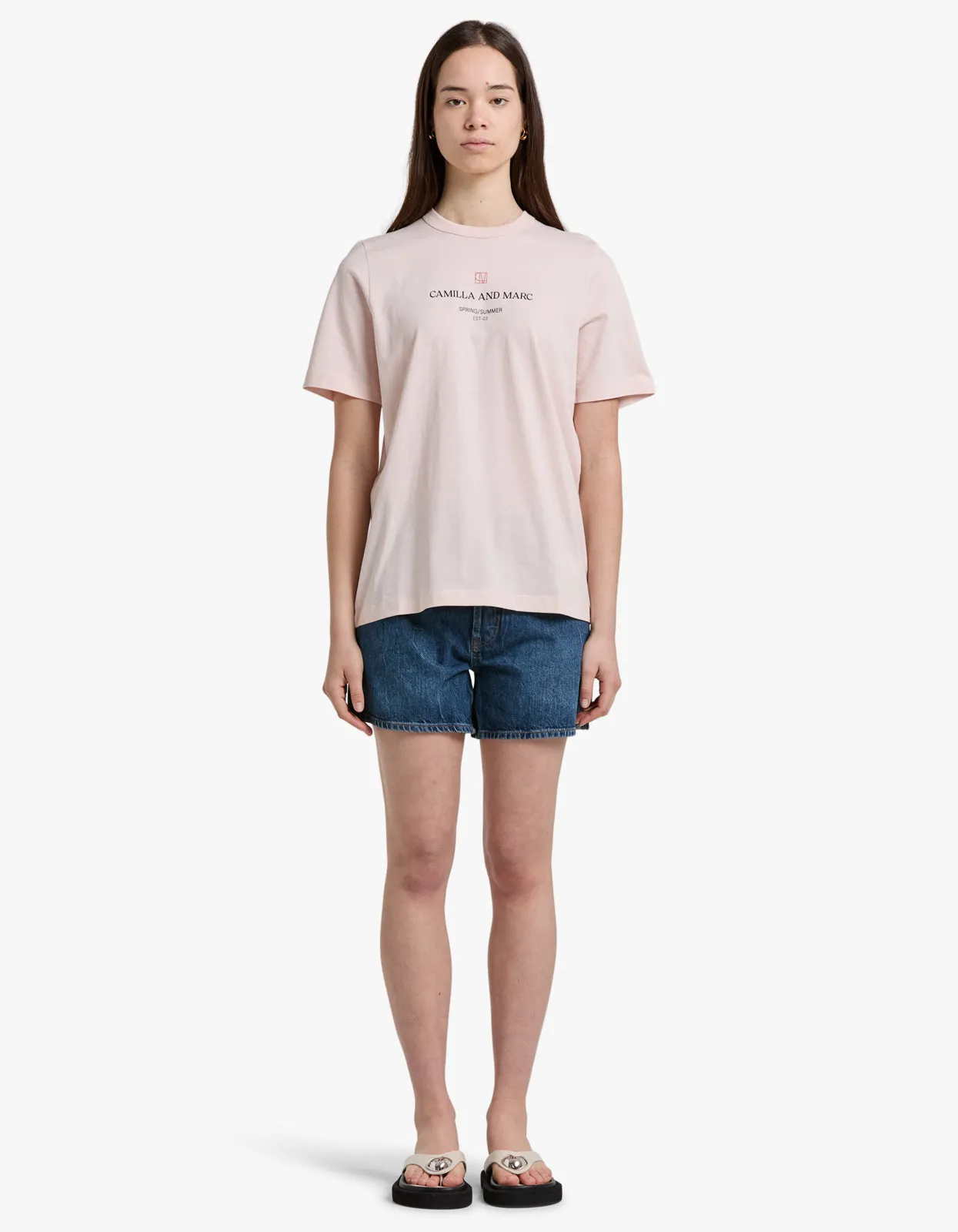 Alyna Tee - Soft Pink