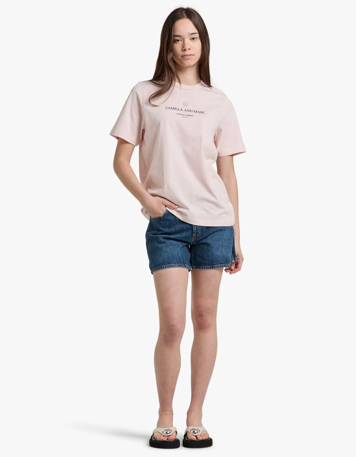 Alyna Tee - Soft Pink