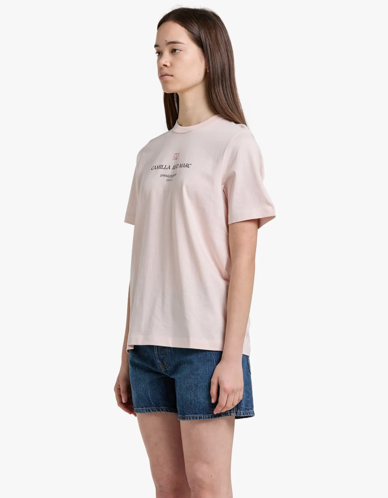 Alyna Tee - Soft Pink