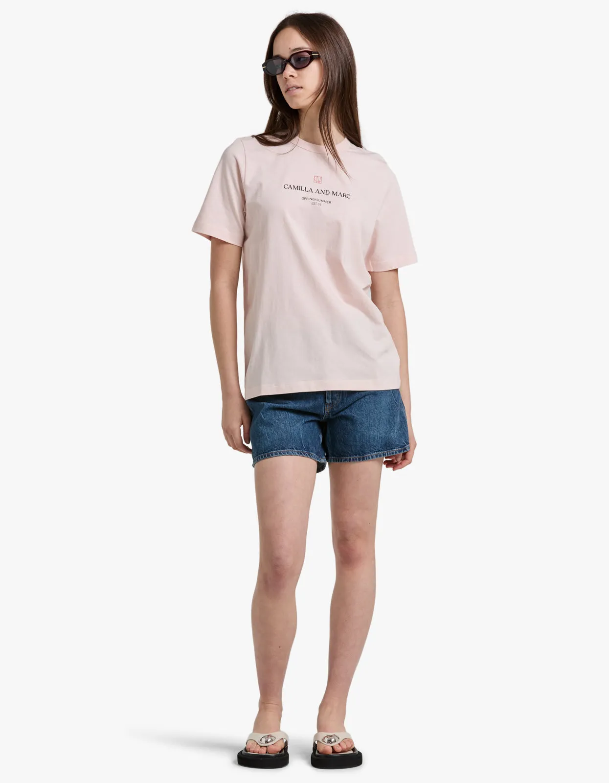Alyna Tee - Soft Pink
