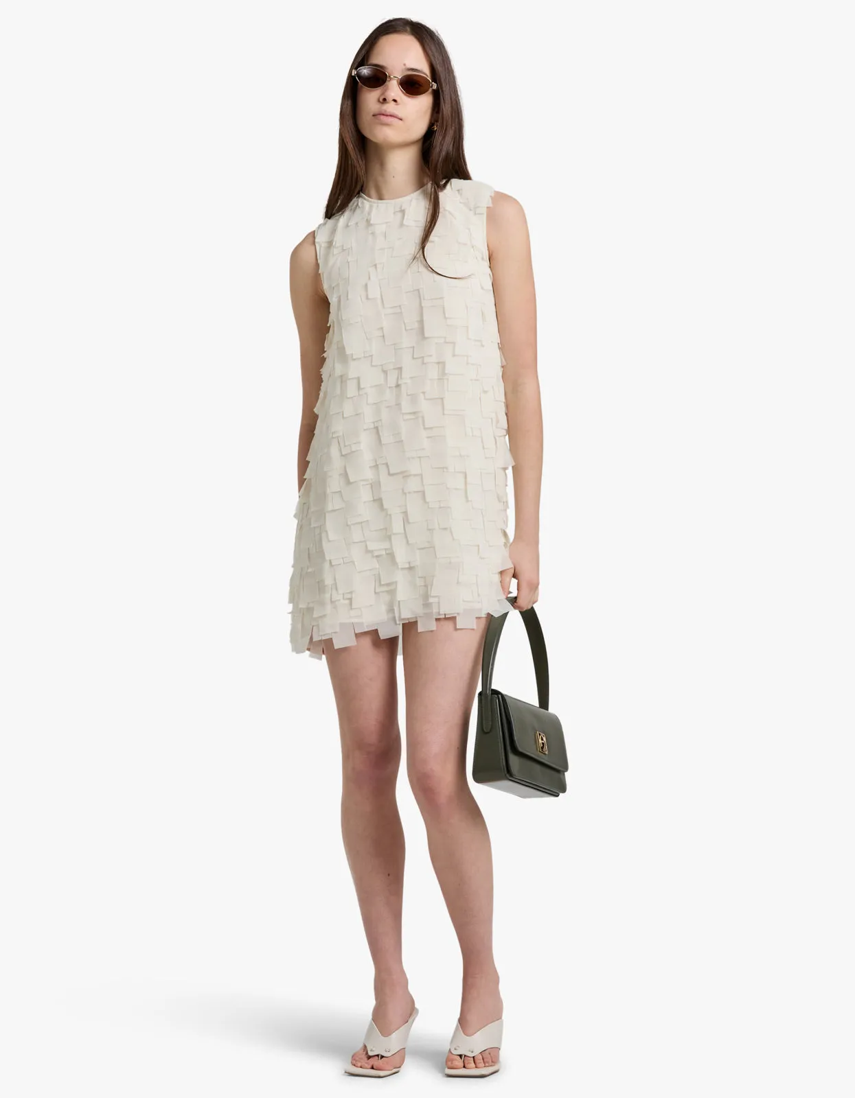 Blake Mini Dress - Oat
