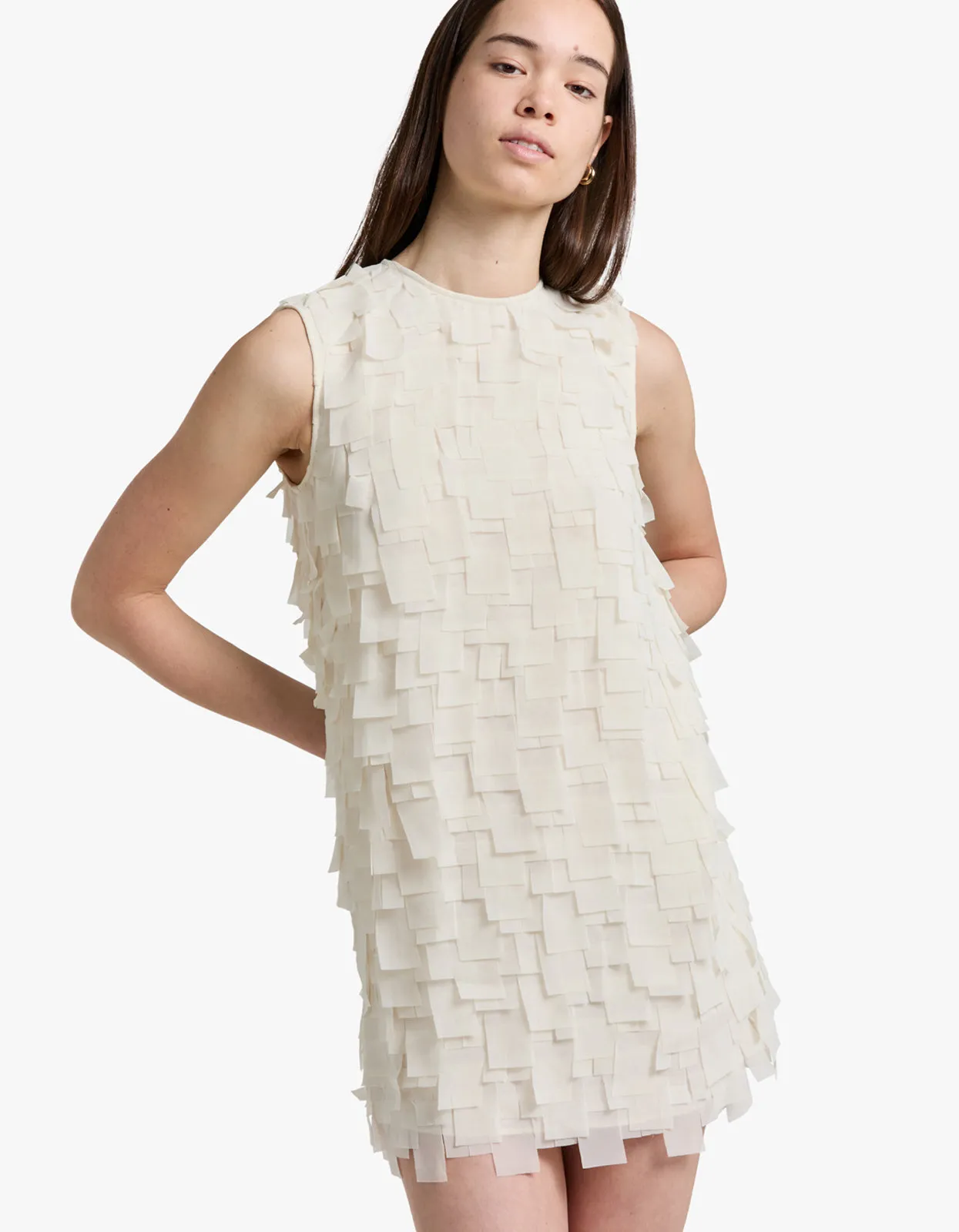 Blake Mini Dress - Oat