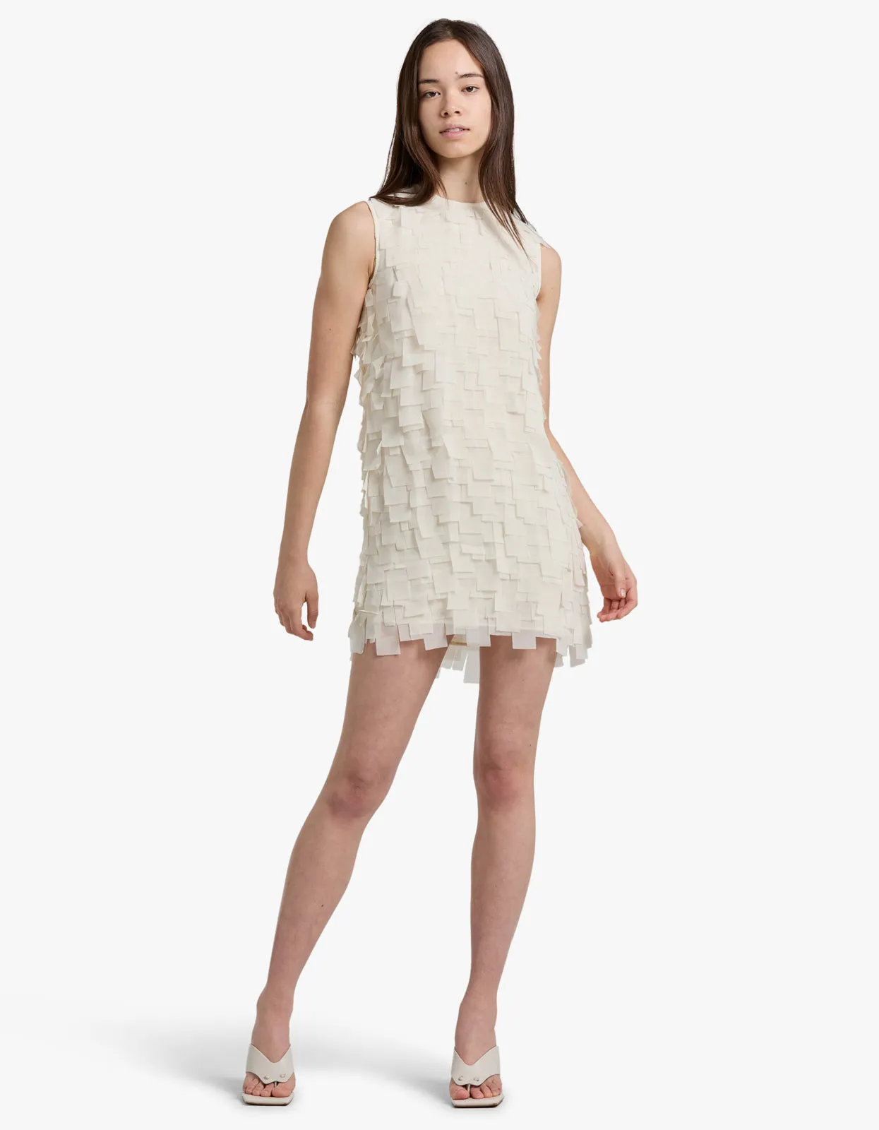 Blake Mini Dress - Oat