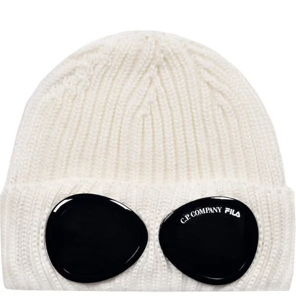 CP Company x FILA Extra Fine Merino Goggle Beanie