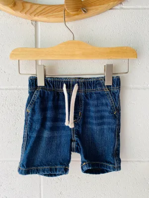 Denim Shorts, 6-12 months