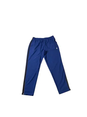 FILA Joggers Mens XL Blue Relaxed Fit Sports Running Ankle Zipper Track Pants