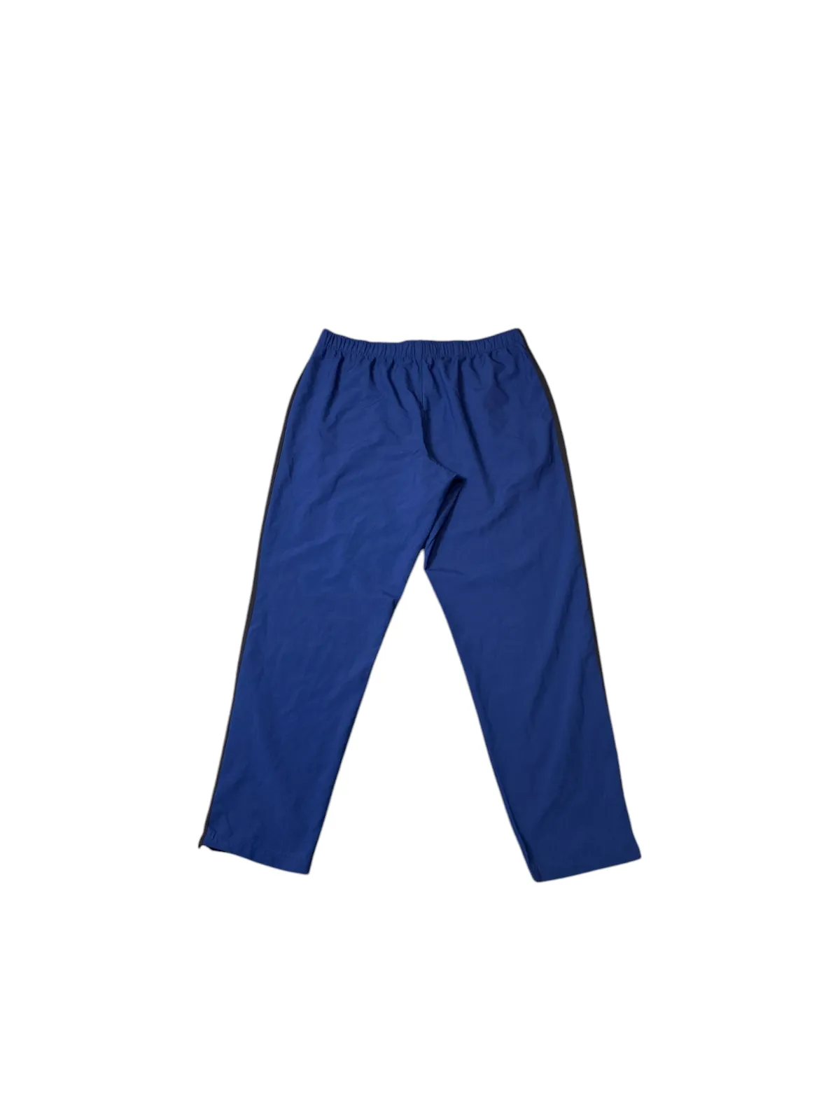 FILA Joggers Mens XL Blue Relaxed Fit Sports Running Ankle Zipper Track Pants