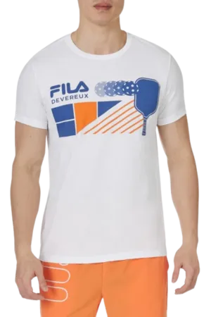 FILA Men's X DVRX Short Sleeve Graphic Pickleball Tee