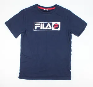 FILA NAVY TSHIRT 10/12Y PRE-LOVED