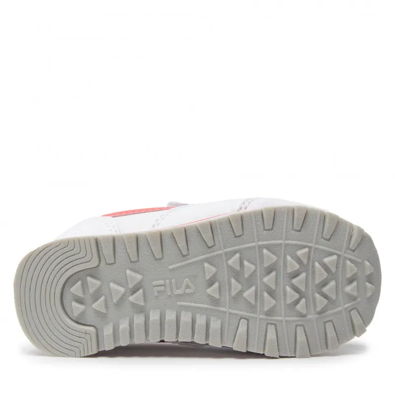 Fila Orbit Velcro Infants Bianco Rosa Bambina