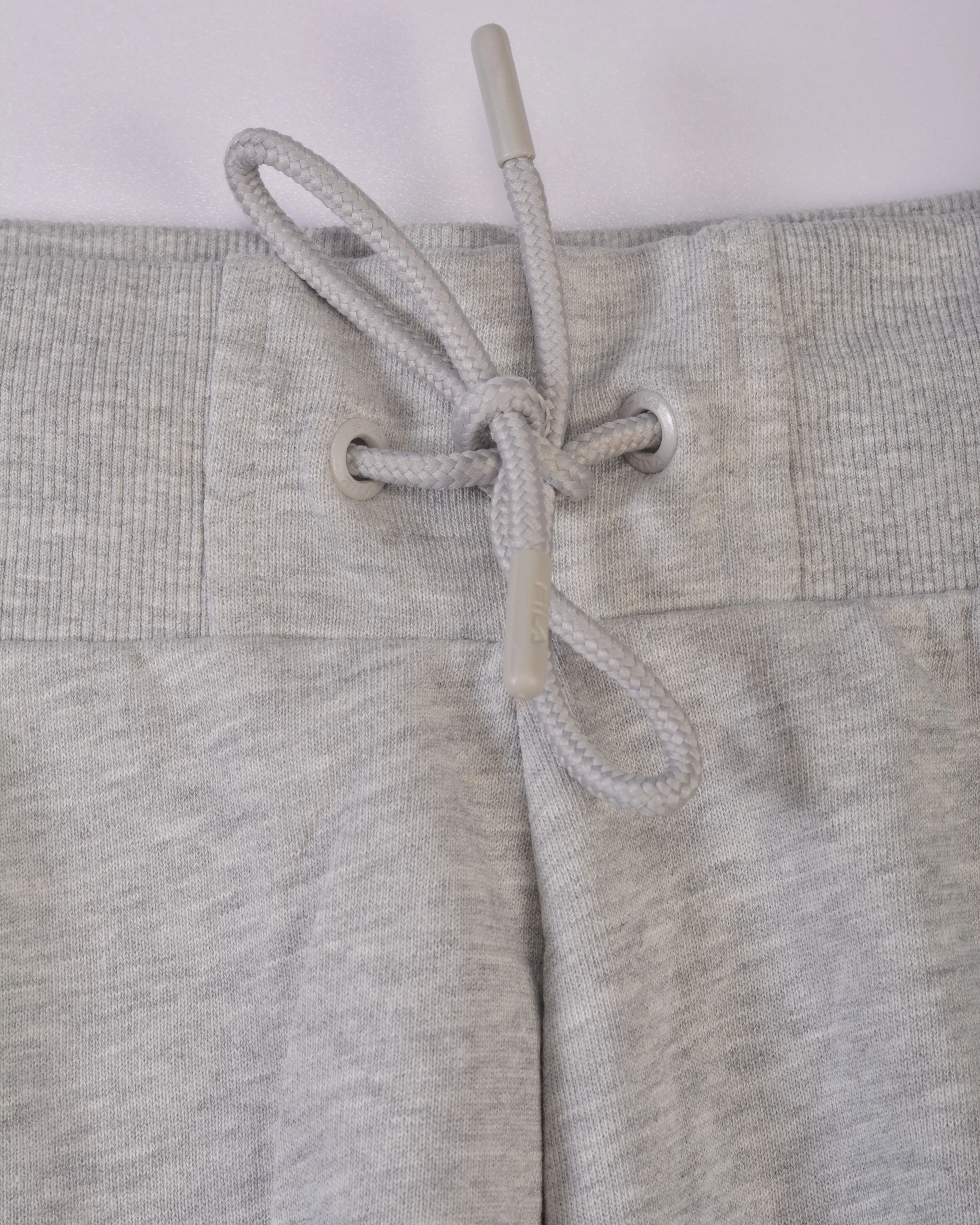 FILA SWEAT SHORT GREY WITH BLACK CONTAST