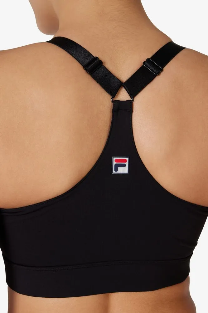 Fila Women’s Essentials Medium Support Bra With Adjustable Strap