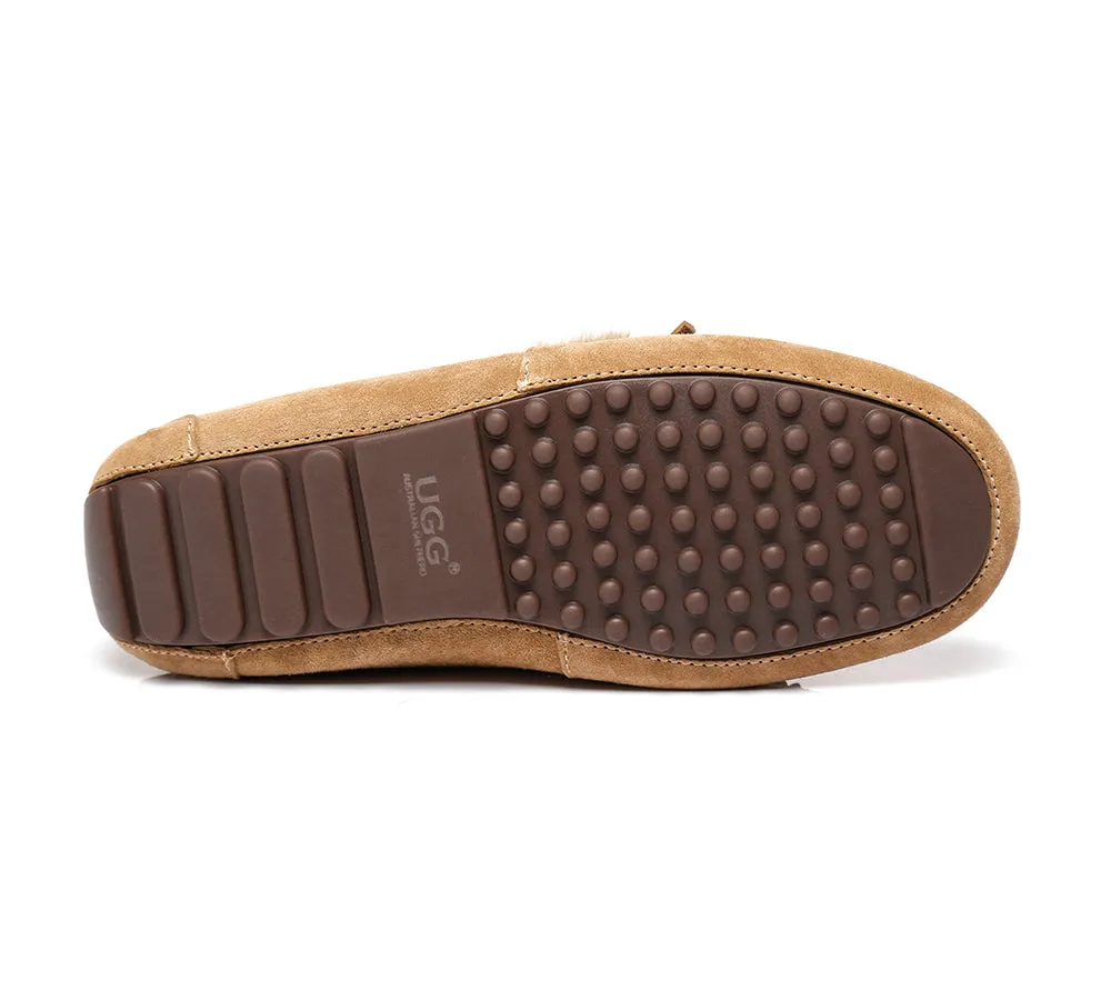 High-Top Womens Suna Moccasins with Tassel Detail