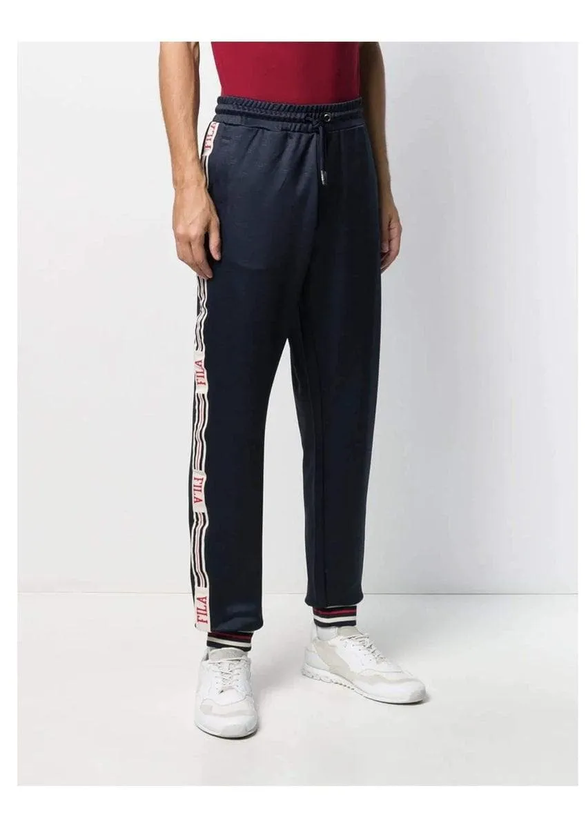 Pantaloni sportivi con logo laterale