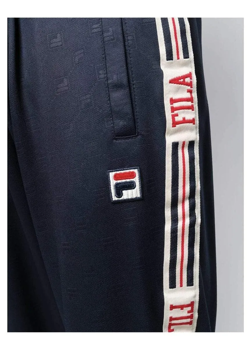 Pantaloni sportivi con logo laterale