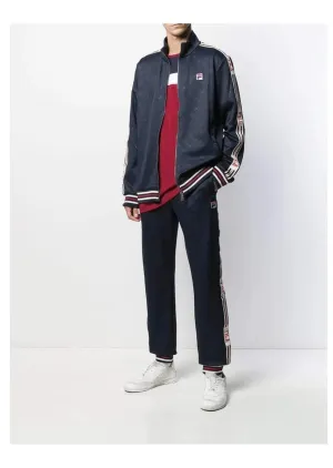 Pantaloni sportivi con logo laterale