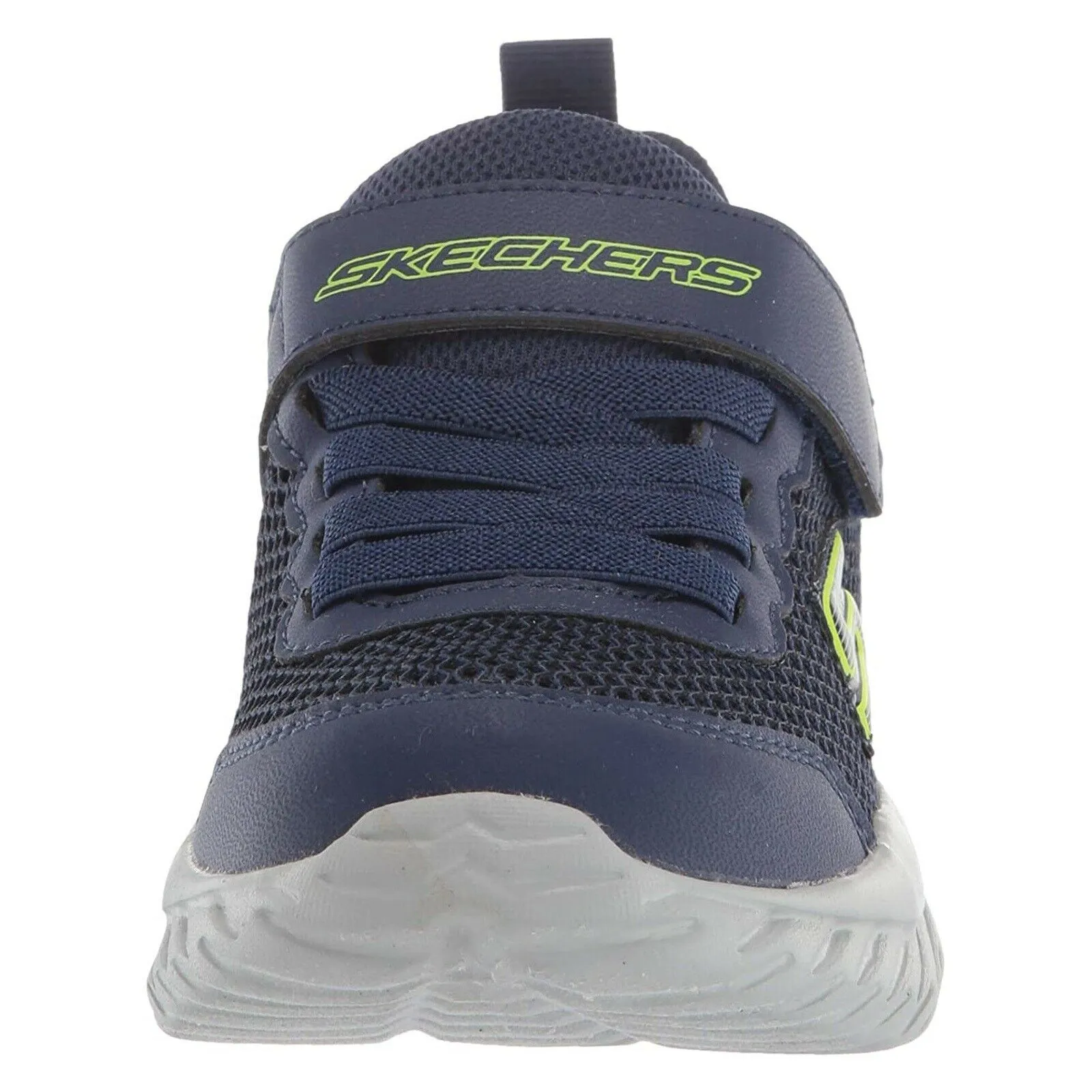 Scarpe da bambino Skechers - Art. 400083LNVLM - blu con strappo tessuto leggero