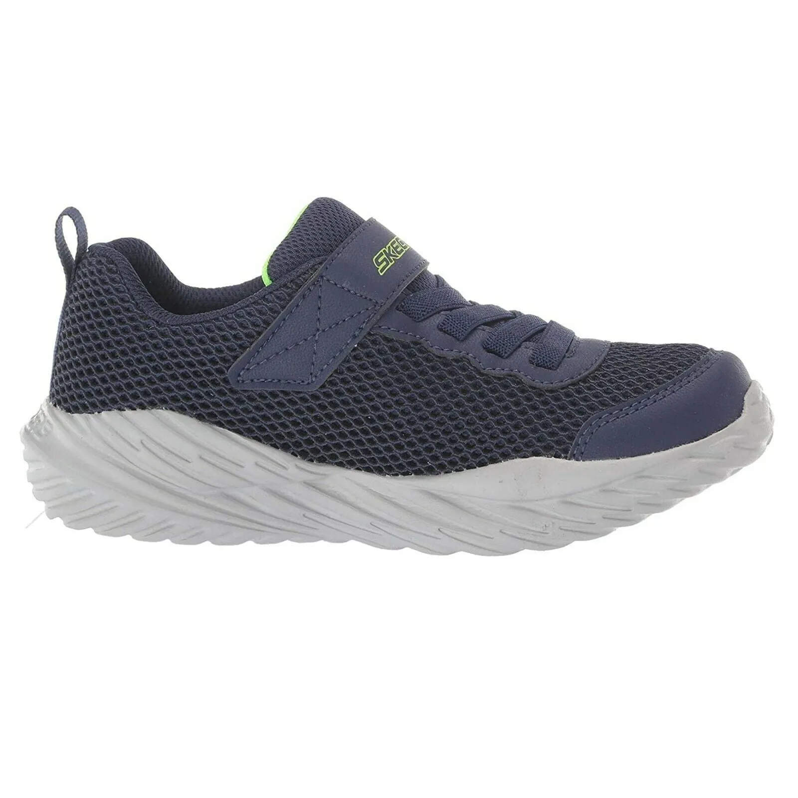 Scarpe da bambino Skechers - Art. 400083LNVLM - blu con strappo tessuto leggero