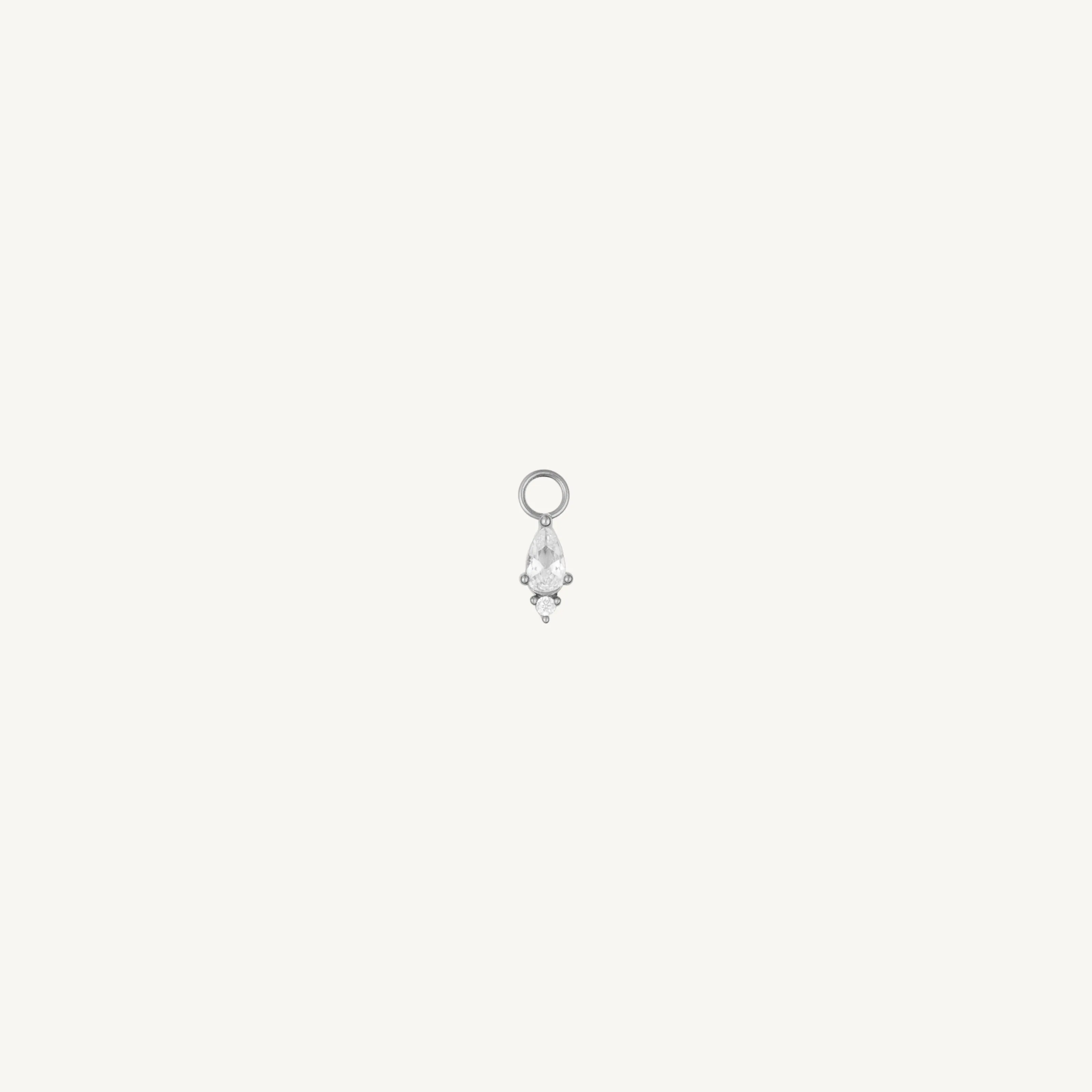 Single Teardrop Charm