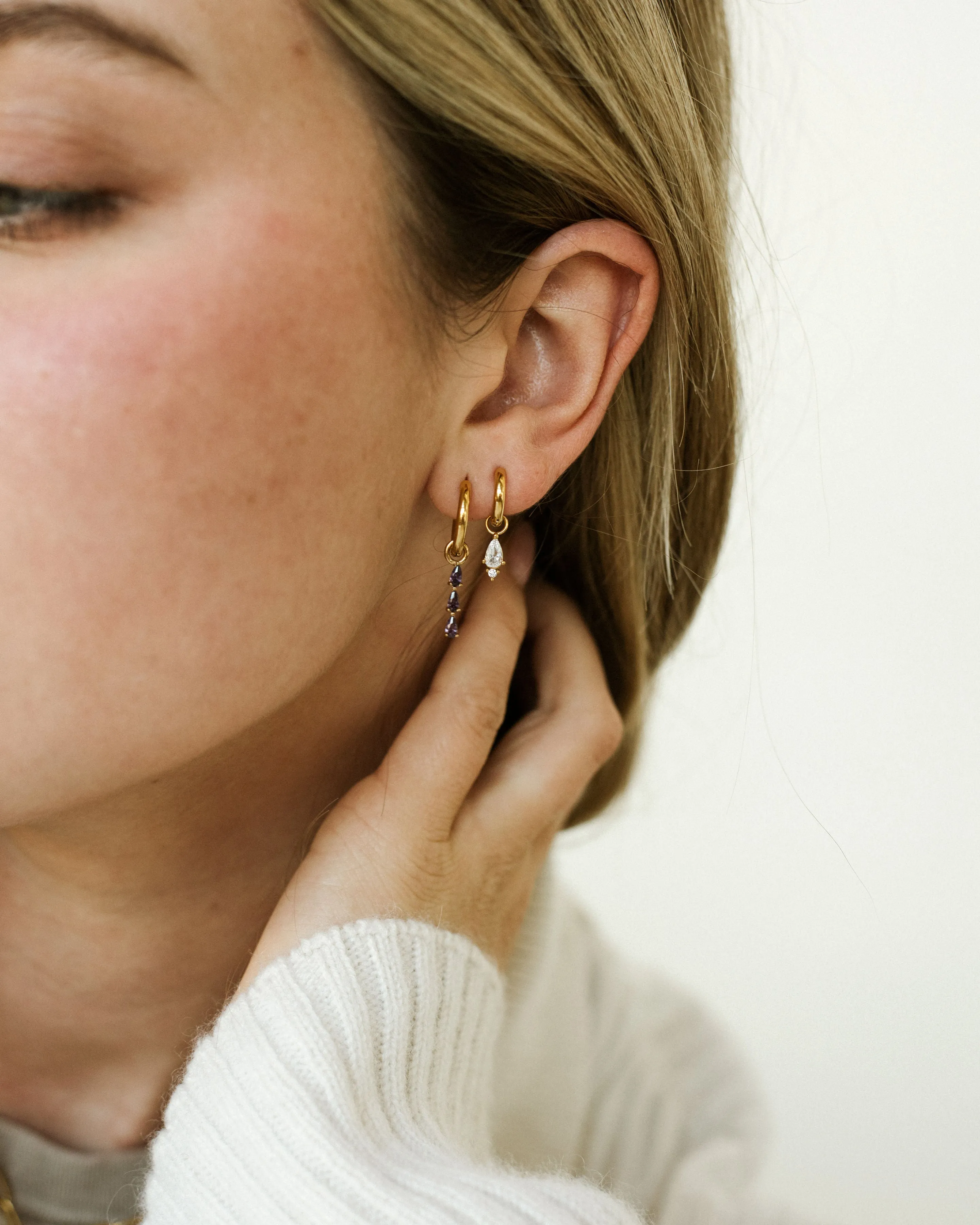 Single Teardrop Charm