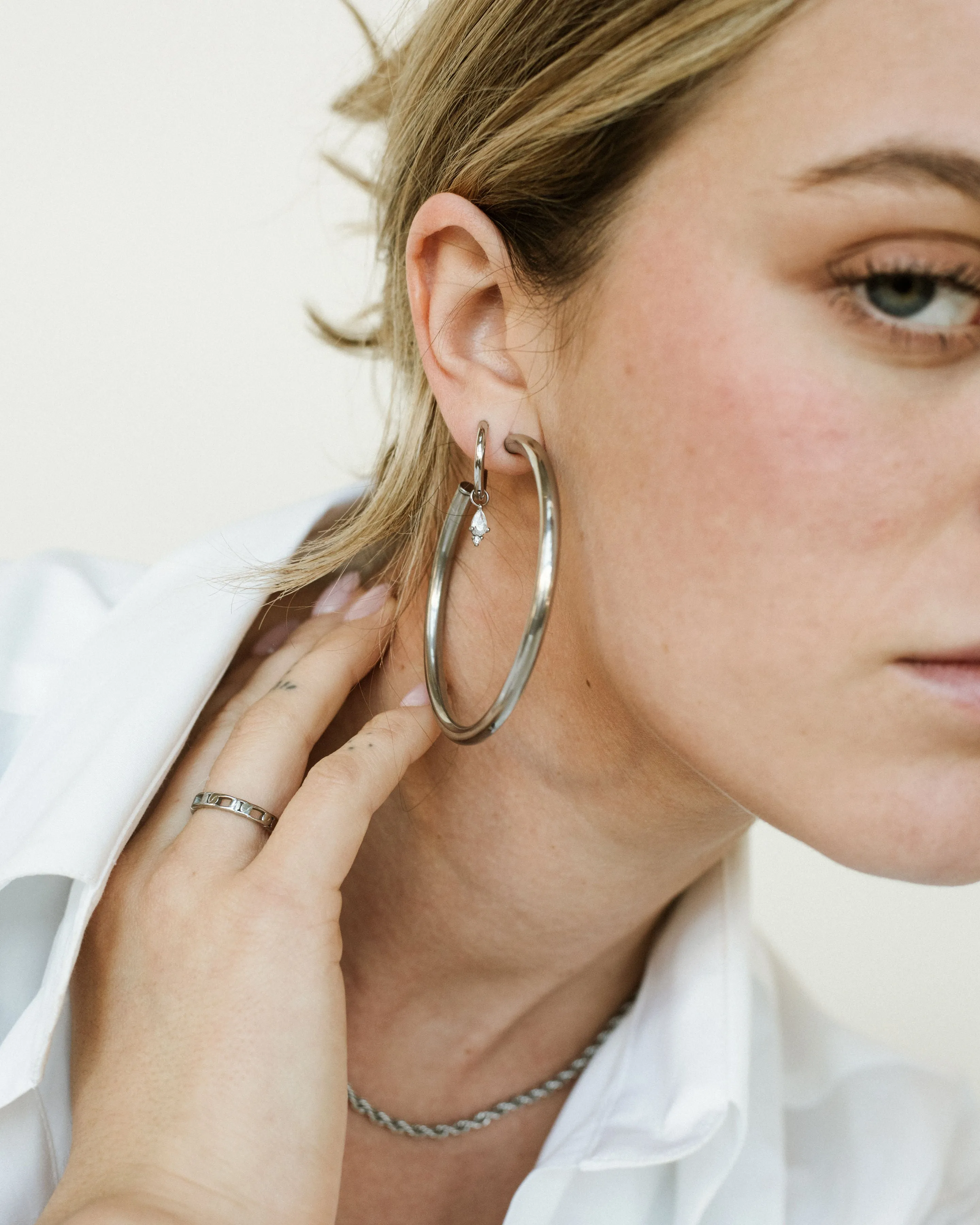 Single Teardrop Charm