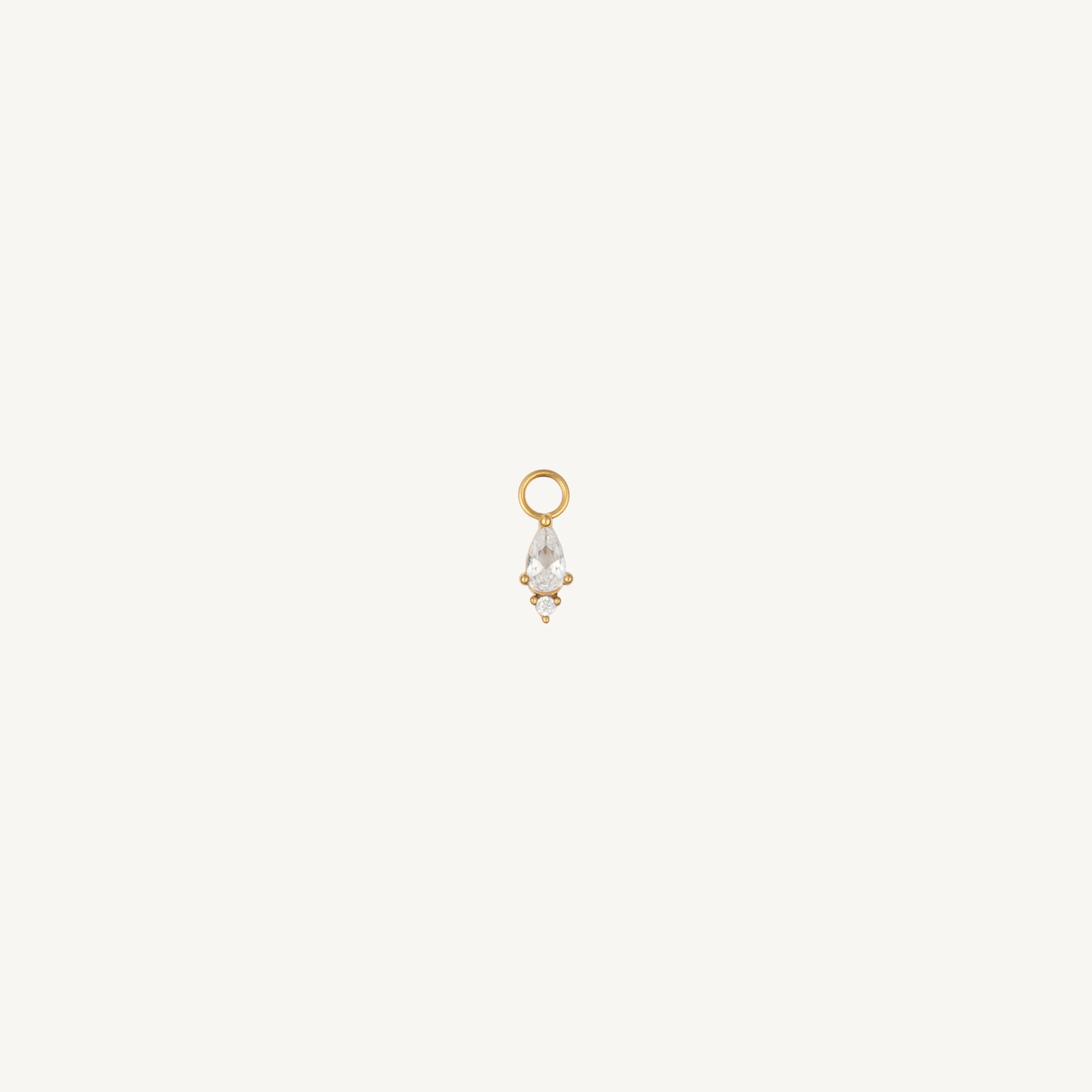 Single Teardrop Charm