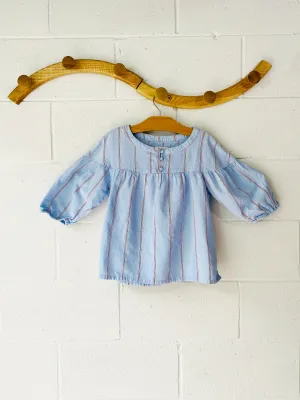 Skinny Stripe Blouse, 8 years (MED)