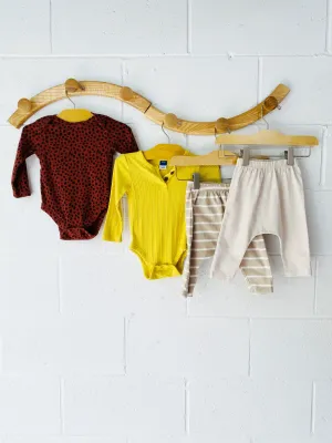 Spots, Stripes   Solids Bundle, 6-12 months