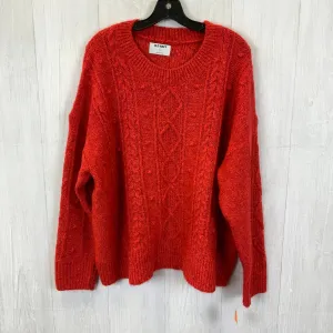 Sweater By Old Navy In Red, Size: Xl