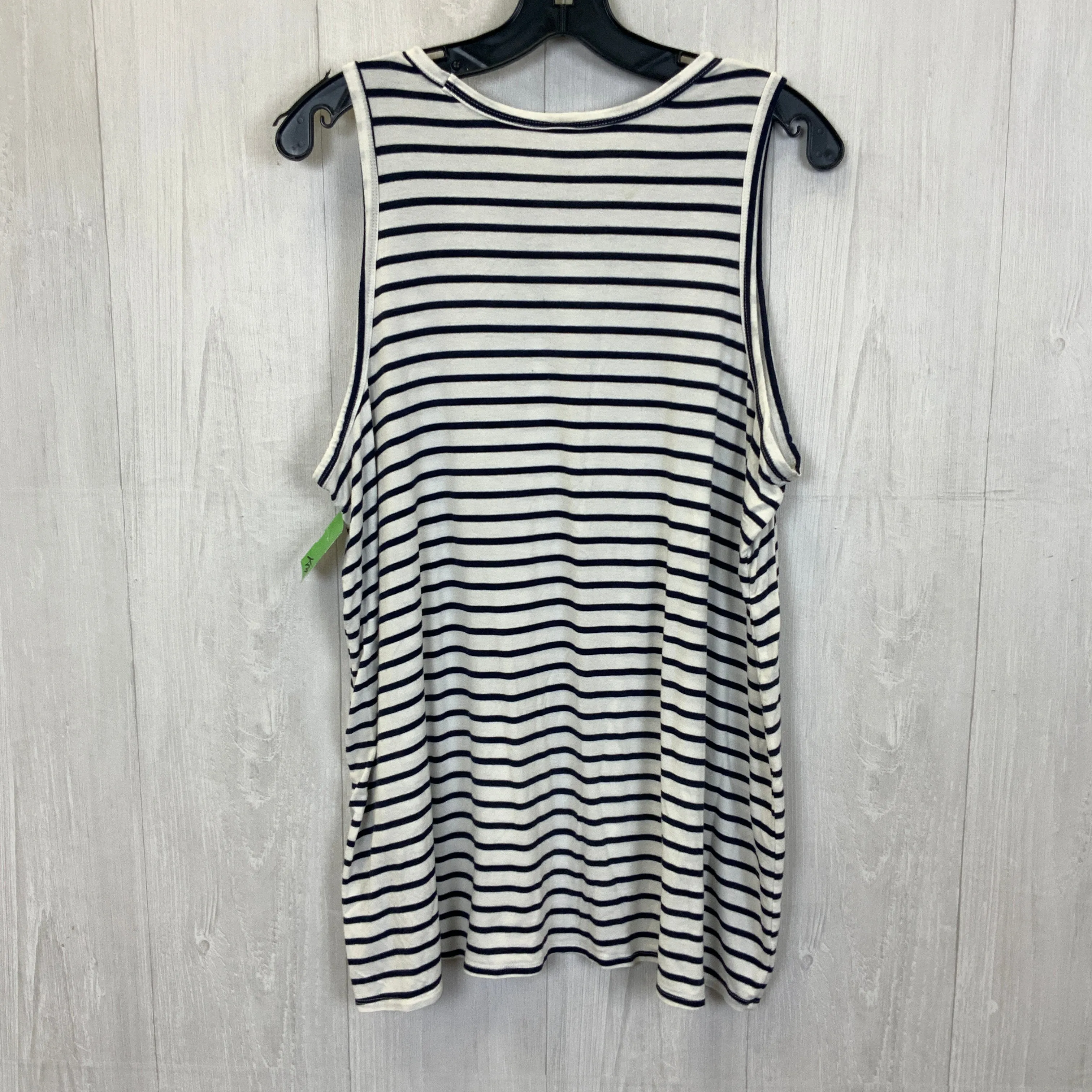 Tank Top By Old Navy In Blue & White, Size:Xl