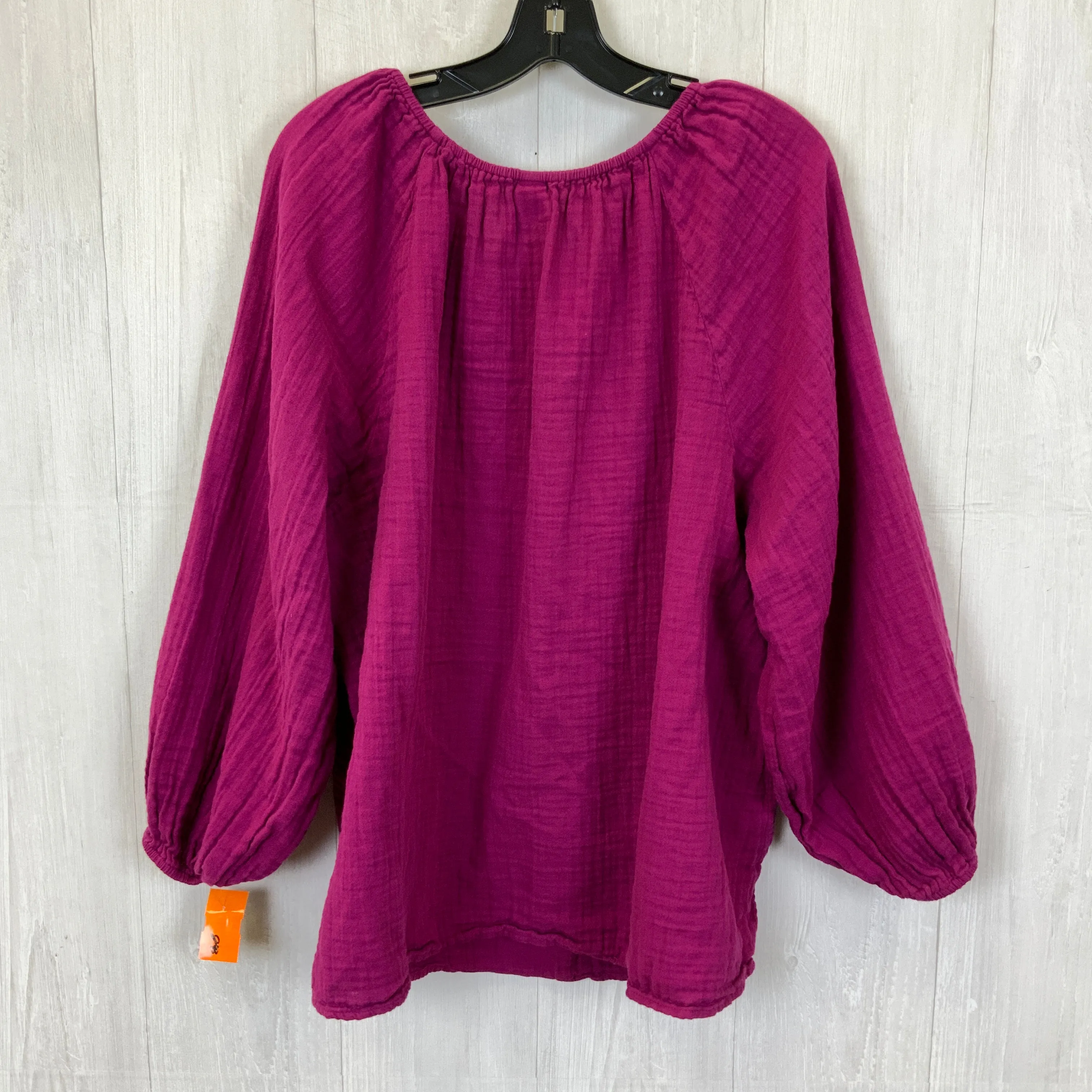 Top Long Sleeve By Old Navy In Purple, Size: 3x