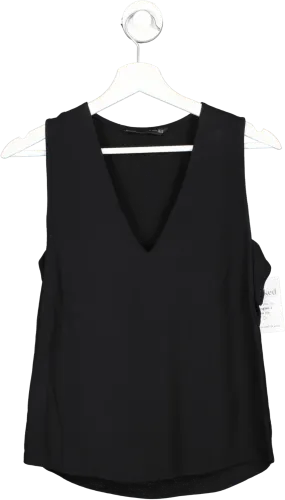 ZARA Black Sleeveless Top UK XS
