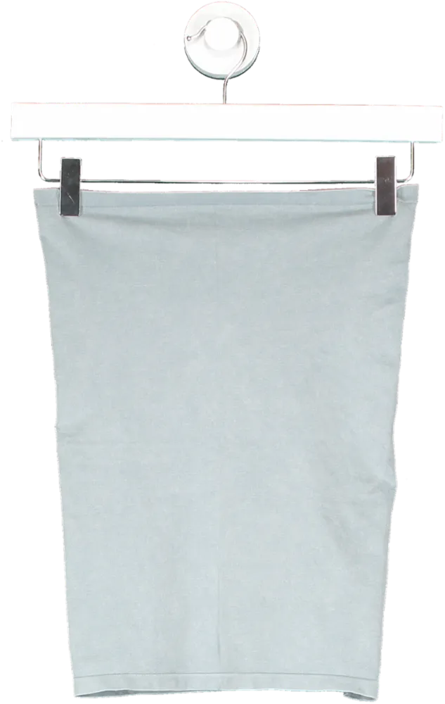ZARA Blue Faded Seamless Bandeau Top UK XS/S
