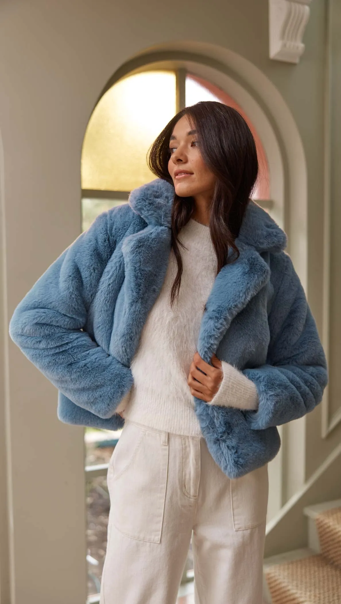 Zara Faux Fur Jacket