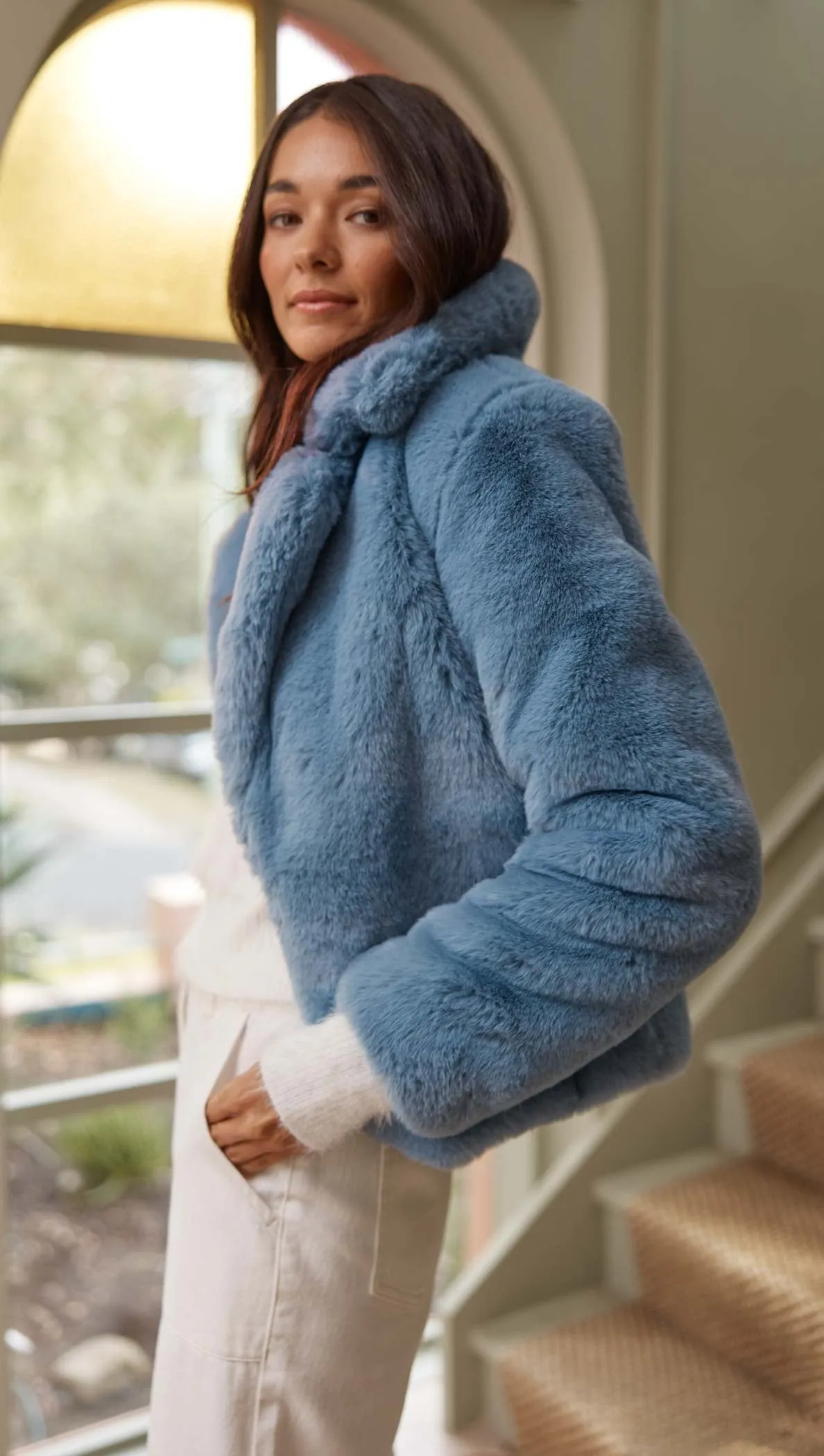 Zara Faux Fur Jacket