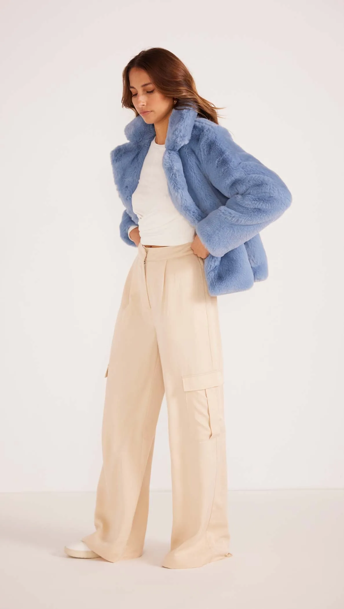 Zara Faux Fur Jacket