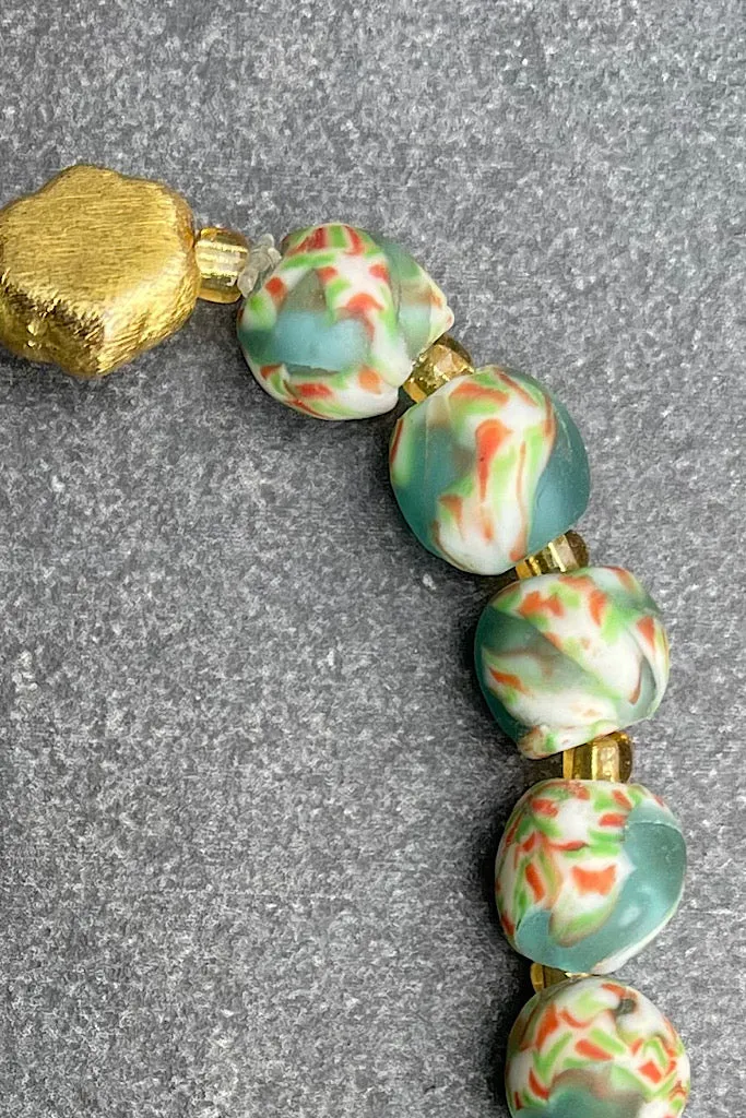 Zara  Hand Painted Bead Bracelet