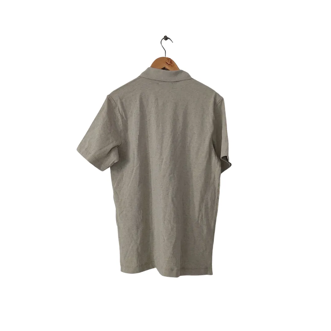 ZARA Light Grey Men's Polo Shirt | Brand New |